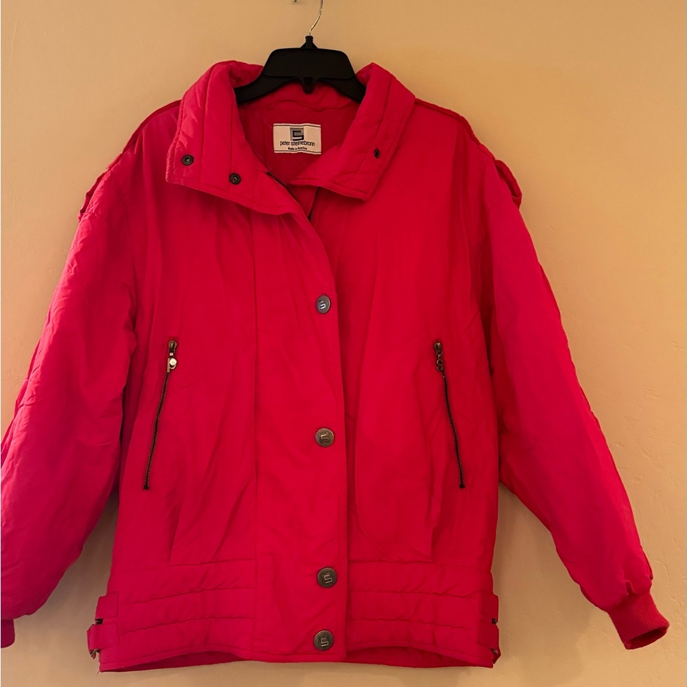 Peter Steinbronn Red Ski Jacket - image 1